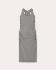 womens-supima-form-racer-dress-mid-heather-grey | alt