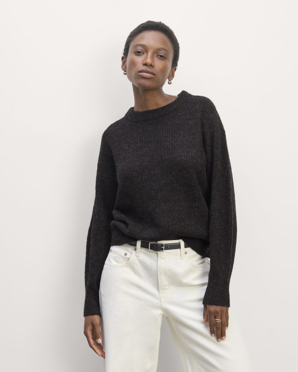 womens-alapaca-ribbed-cocoon-crew-heathered-black | primary