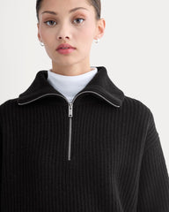 womens-half-zip-sweater-in-luxe-merino-black