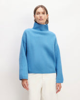 womens-felted-merino-funnel-pullover-heritage-blue | primary