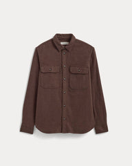 mens-heavyweight-overshirt-heather-earth-brown | alt
