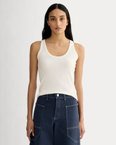 womens-shimmy-scoop-neck-tank-bone | primary