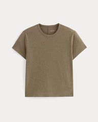 womens-box-cut-tee-cotton-linen-deep-taupe | alt