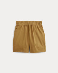 womens-easy-chino-long-short-oak-brown | alt