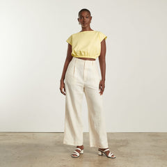 womens-bubble-top-pastel-yellow