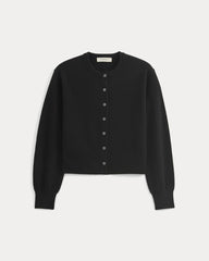 womens-cashmere-in-cropped-cardigan-black | alt