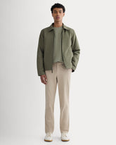mens-performance-chino-athletic-trench-coat-khaki | primary