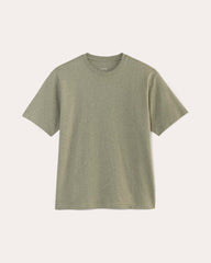 mens-prem-wt-rlxd-crew-heather-sage-green | alt