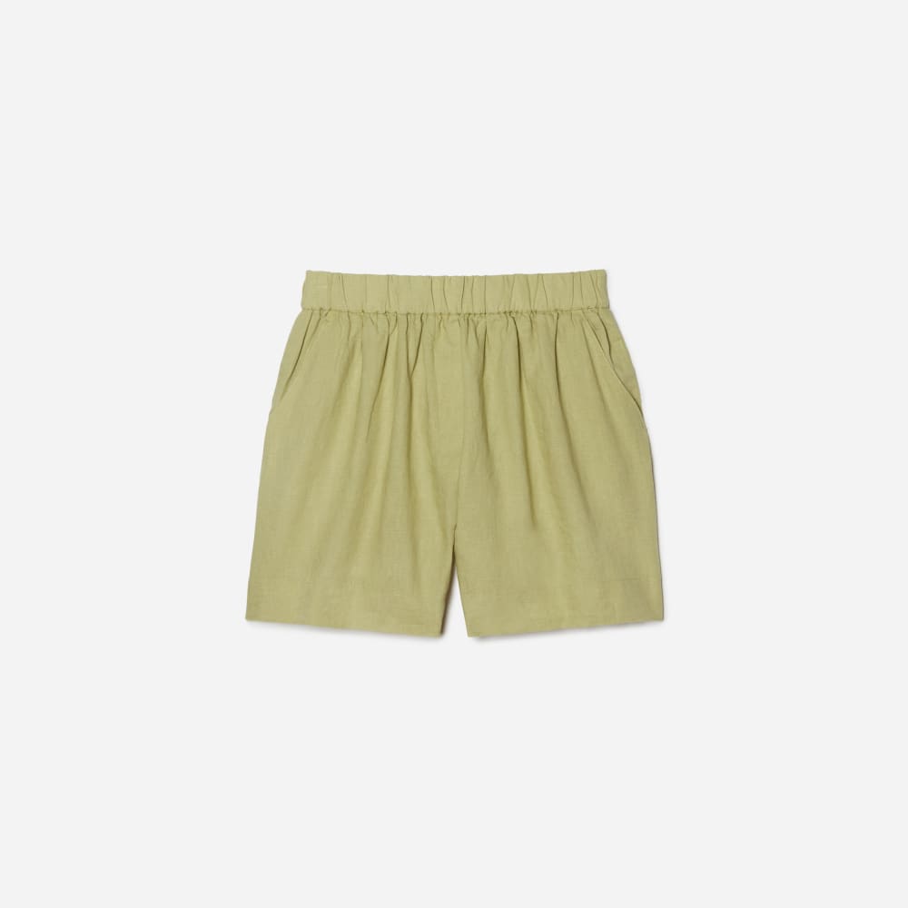 womens-linen-boxer-short-leek | alt