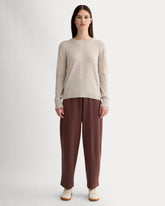womens-jersey-barrel-pant-dark-mahogany | primary