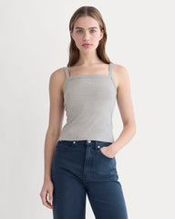 womens-essential-square-neck-tank-heathered-grey | primary