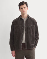 mens-wide-wale-corduroy-shirt-dark-chocolate | primary