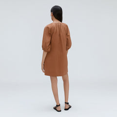 womens-seersucker-puff-sleeve-dress-tawny-brown