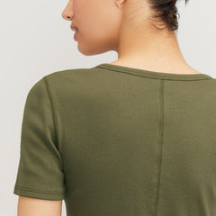 womens-supima-micro-rib-crew-kalamata | alt