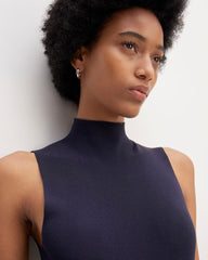 womens-viscose-mock-neck-tank-top-navy