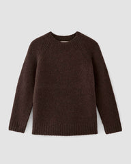 womens-superfuzz-alpaca-crew-earth-brown | alt