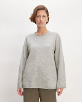 womens-cozy-stretch-crew-heathered-grey | primary