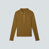 womens-super-soft-zip-polo-tapenade