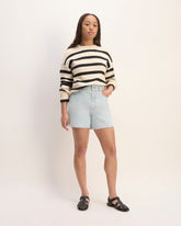 womens-a-line-denim-short-spring-blue | primary