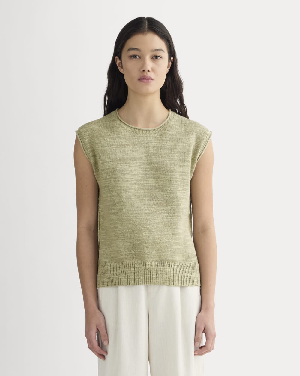 womens-muscle-sweater-cotton-linen-eucalyptus | primary