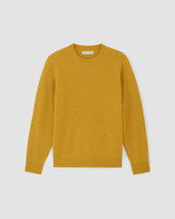 mens-cashmere-crew-mustard-donegal | alt