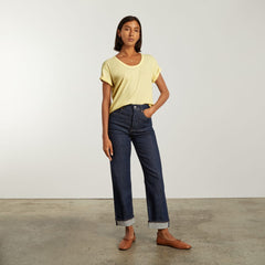 womens-air-scoop-neck-tee-pastel-yellow | alt