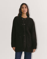 womens-teddy-fleece-liner-jacket-black | primary