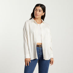 womens-oversized-org-cotton-shirt-sand-white | primary