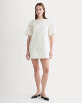 womens-eyelet-mini-shift-dress-bone | primary