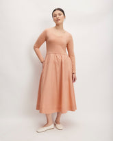 womens-long-sleeve-riviera-dress-blush-pink | primary