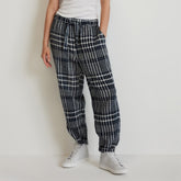 womens-linen-pull-on-barrel-pant-canvas-tan-navy | primary