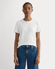 womens-box-cut-tee-cotton-linen-white | primary