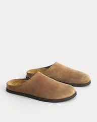 womens-suede-clog-farro | alt