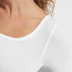 womens-pima-micro-rib-scoop-neck-white | alt