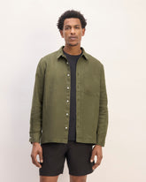 mens-linen-straight-hem-shirt-kalamata | primary