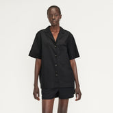 womens-poplin-camp-shirt-black | primary