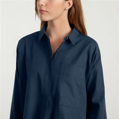 womens-oversized-org-cotton-shirt-navy | alt
