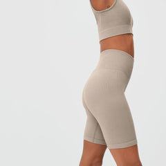 womens-seamless-bike-short-hthr-burnt-sugar | primary