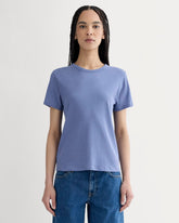 womens-slim-air-tee-blue-dusk | primary