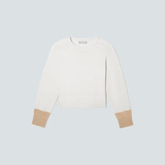 womens-recashmere-cropped-crew-sweater-bone-camel | alt