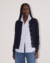 womens-cashmere-classic-crew-cardigan-navy | primary