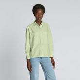 womens-boxy-oxford-seafoam-green | primary