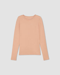 womens-supima-rib-long-sleeve-crew-blush-pink | alt
