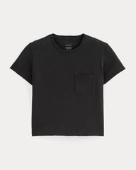womens-organic-cotton-box-cut-pocket-tee-black | alt