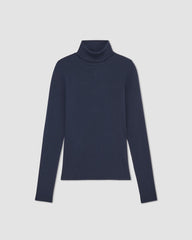 womens-supima-rib-turtleneck-navy | alt