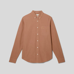 mens-organic-oxford-shirt-cocoa-brown | alt