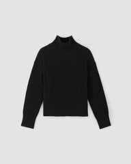 womens-organic-cotton-ribbed-turtleneck-black | alt