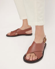 womens-city-crossover-sandal-rum | alt
