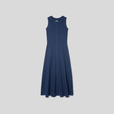 womens-organic-cotton-waffle-tank-dress-navy | alt