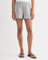 womens-off-duty-french-terry-short-heathered-grey